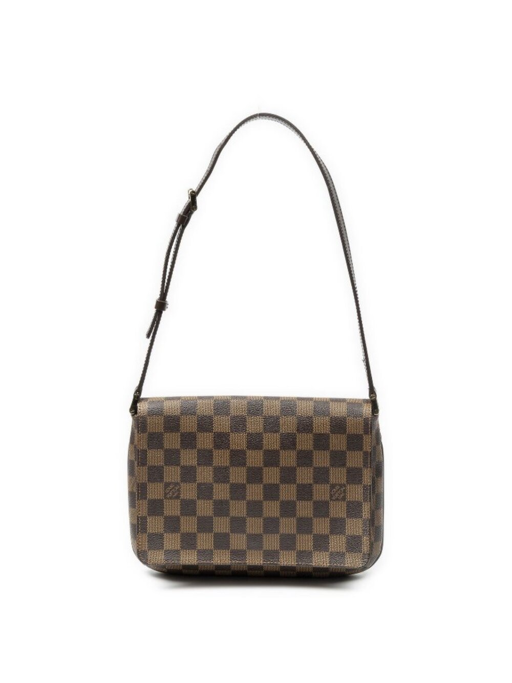 Louis Vuitton Musette Tango Brown Damier Ebene Crossbody